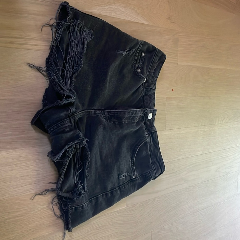 Top shop Moto mom jean shorts